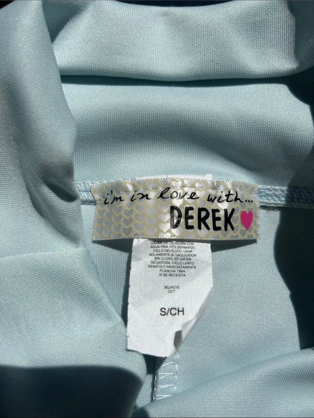 Sleek Light Blue Pencil Skirt with High Waist